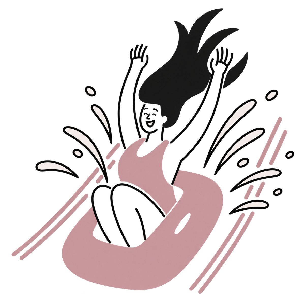 Vorteil Illustration wasserfestes veganes Leder