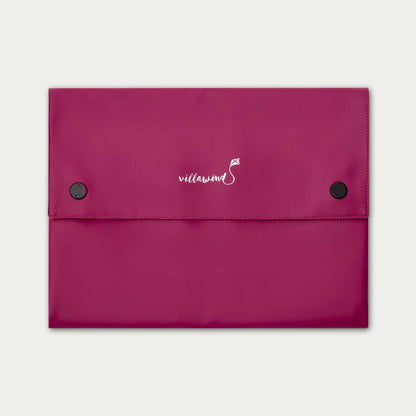 Villawind Wickeltasche faltbar für unterwegs in prettypink