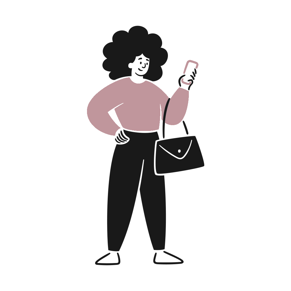 Vorteil Icon passt in deine Handtasche